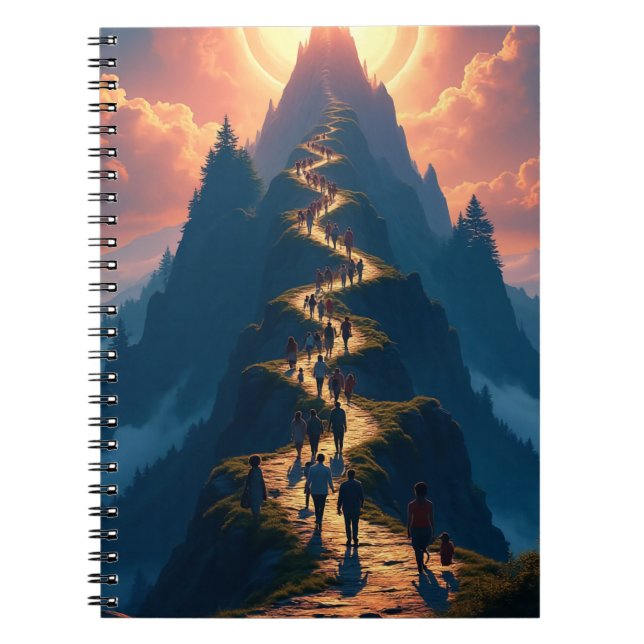 Caderno Espiral De Ninguém a Alguém Exame Holysticare™ (Frente)