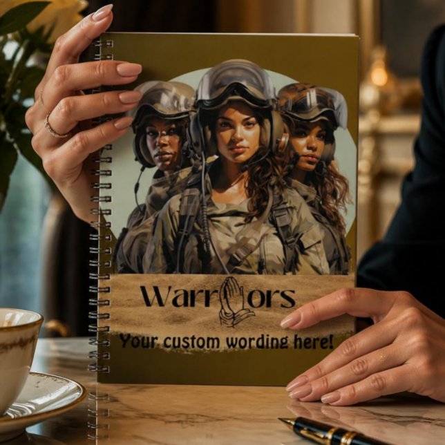 Caderno Espiral de Oração Guerreiro  (Criador carregado)