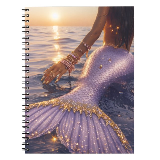 caderno espiral de sereia (Frente)