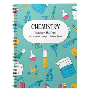 Caderno Espiral Dê um Estímulo à Sua Ciência! Uma QUÍMICA Personal