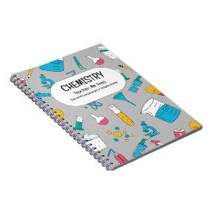Caderno Espiral Dê um Estímulo à Sua Ciência! Uma QUÍMICA Personal