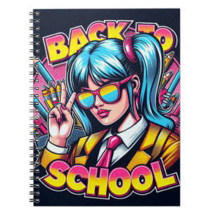 Caderno Espiral De volta à escola