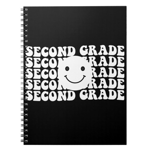 Caderno Espiral De volta à escola professor do segundo ano (Frente)