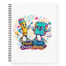 Caderno Espiral de Volta às Aulas
