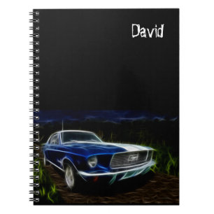 Caderno Espiral de Volta às Aulas do Menino Carro