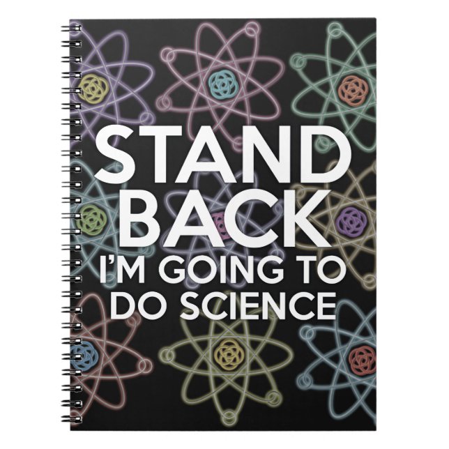 CADERNO ESPIRAL DE VOLTA, VOU FAZER CIÊNCIA (Frente)