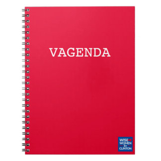 Caderno espiral de WWFC Vagenda