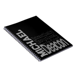 Caderno Espiral Deacon Extraordinaire CUSTOM