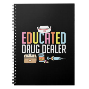 Caderno Espiral Dealador Educado de Enfermeiros
