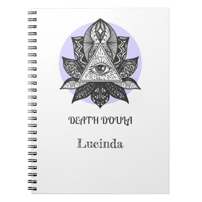 Caderno Espiral Death Doula Coffee Mug (Frente)