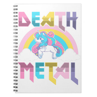 Caderno Espiral Death Metal