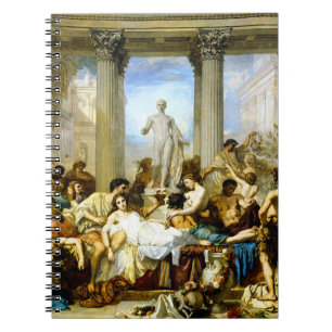 Caderno Espiral Decadência dos romanos