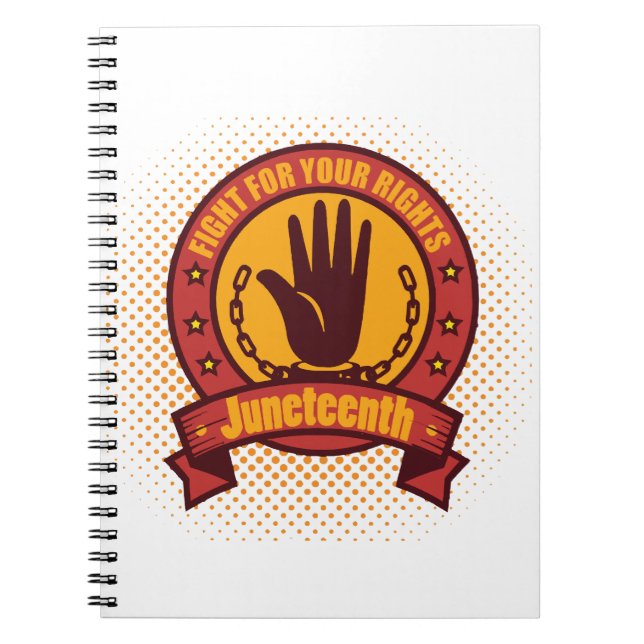 Caderno Espiral Décima Junta luta pelos seus direitos (Frente)