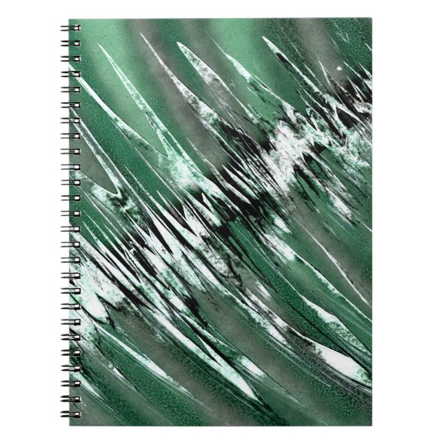 Caderno Espiral Declaração de Barreira Nítida (Frente)