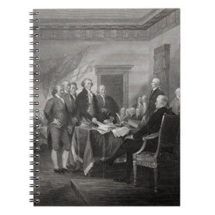 Caderno Espiral Declaração de independência