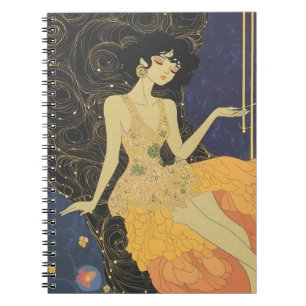 Caderno Espiral Deco Party Girl