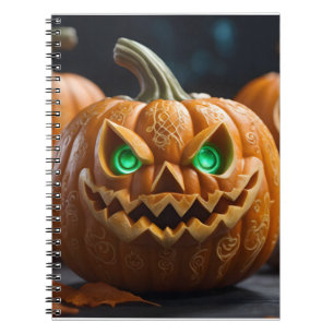 Caderno Espiral decoração de halloween design