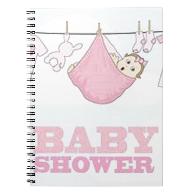 CADERNO ESPIRAL DECORAÇÃO DOS ARTIGOS DO PARTIDO DO BEBÉ (Frente)