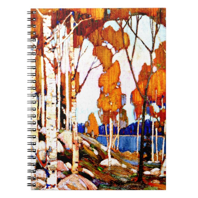 Caderno Espiral Decorative Landscape by Tom Thomson (Frente)