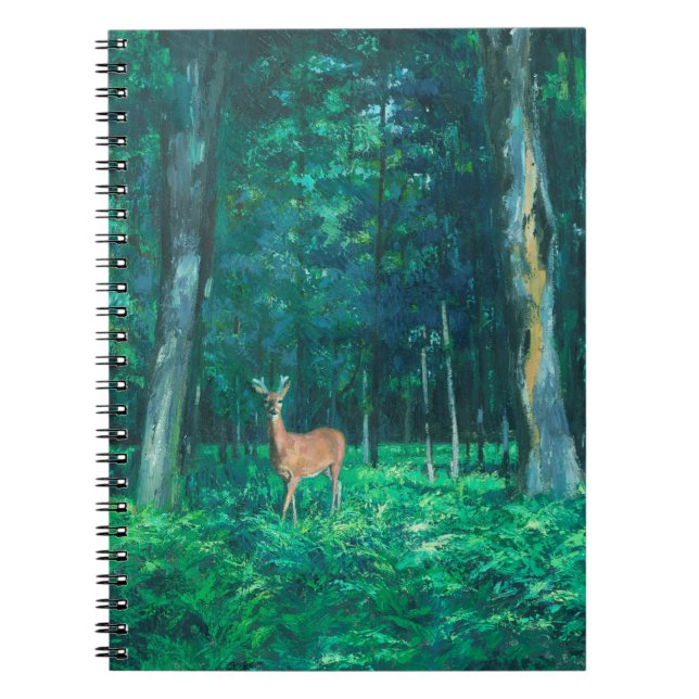 Caderno Espiral Deer in the Woods (Frente)