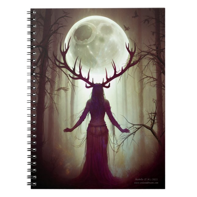 Caderno Espiral Deer Woman (Frente)