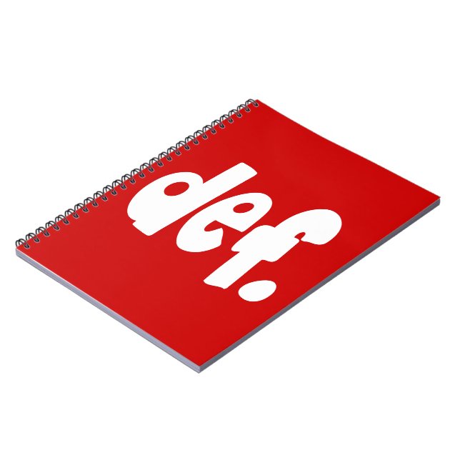 Caderno Espiral def. (Left Side)