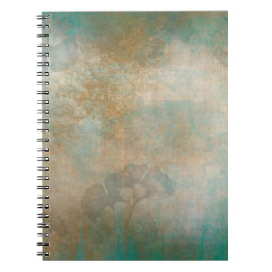Caderno Espiral Deixa papel de parede de fundo grunado