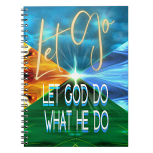 Caderno Espiral Deixe Deus Fazer O Que Ele Faz