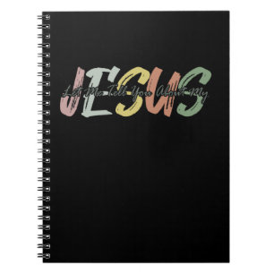 Caderno Espiral Deixe-Me Falar Sobre Meu Jesus Bíblia Cristão