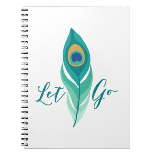Caderno Espiral Deixe-me ir à Pavão