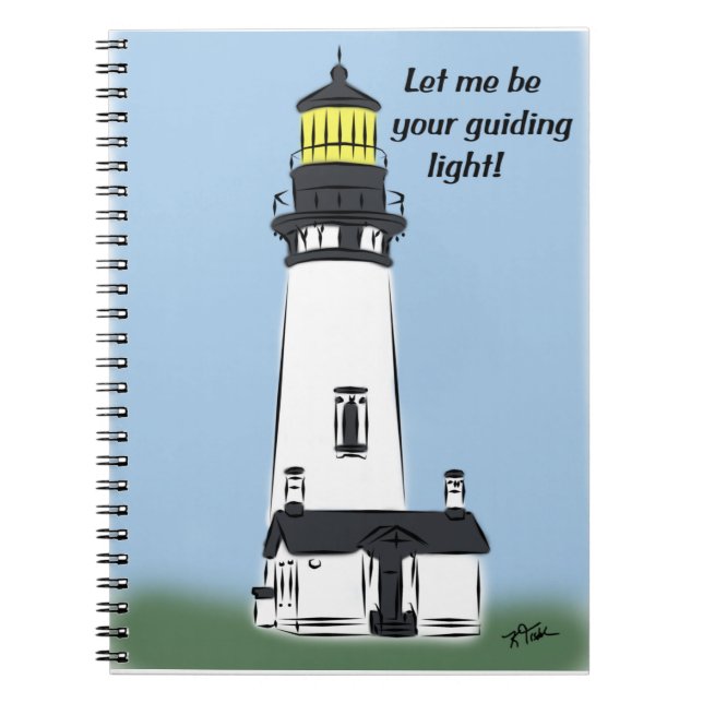 Caderno Espiral Deixe-Me Ser Sua Luz Guiante (Frente)