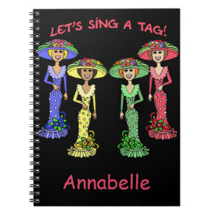 Caderno Espiral Deixe-nos cantar um Tag 2