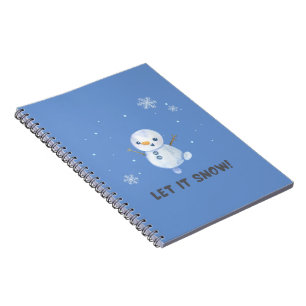 Caderno Espiral Deixe-o nevar