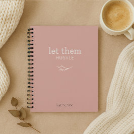 Caderno Espiral Deixe-os manipular notebooks personalizados