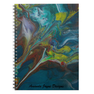 Caderno Espiral Deixe Que Haja Um Notebook Espiral Claro