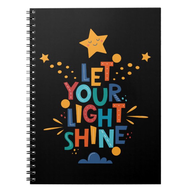 Caderno Espiral Deixe sua inspiração leve (Frente)