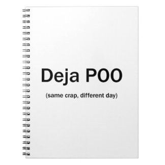 Caderno Espiral Deja Poo