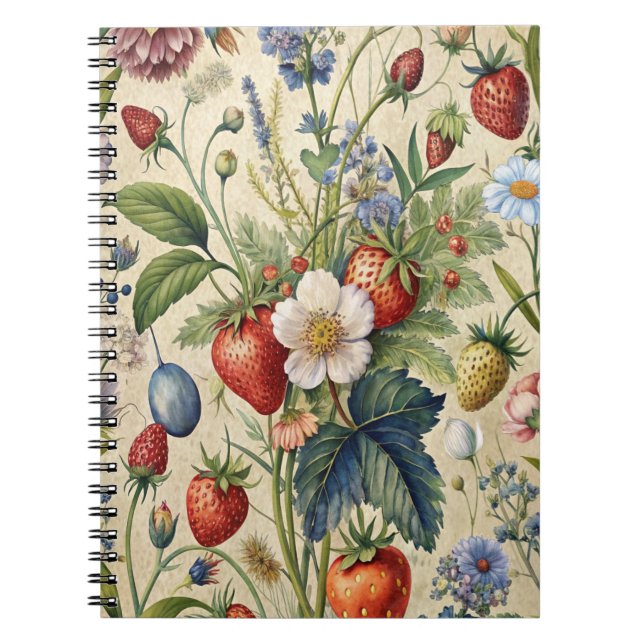Caderno Espiral Delicious Summer Fruit (Frente)