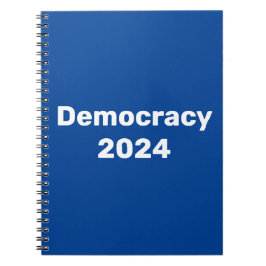 Caderno Espiral Democracia 2024 Eleição Presidencial