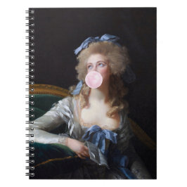 Caderno Espiral Demure with Pink Bubble Gum