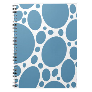 Caderno Espiral Denim Bule Bubbles