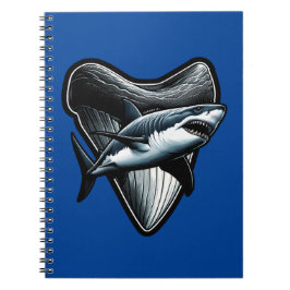 Caderno Espiral Dente Megalodon