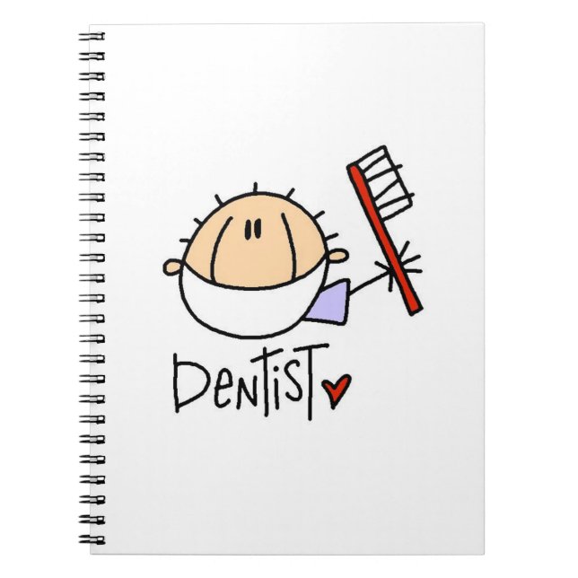 Caderno Espiral Dentista (Frente)