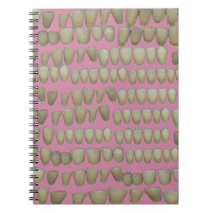 CADERNO ESPIRAL DENTISTA DENTISTA ORTODÔNICA ROTTEN DENTISMO BOCA
