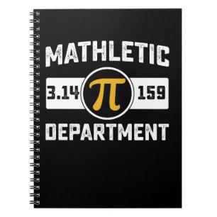 Caderno Espiral Departamento Matemático Dia do Pi Matemática Vinta