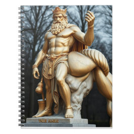 Caderno Espiral Der größte Held aller Zeiten – Herkules in Gold