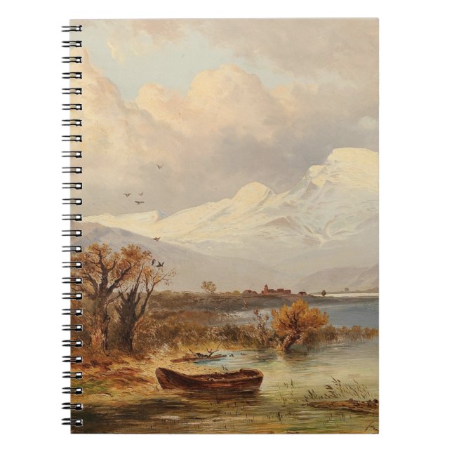 Caderno Espiral Der Haider See - Emil Barbarini (Frente)