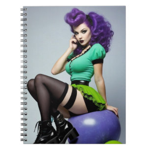 Caderno Espiral Derby Girl