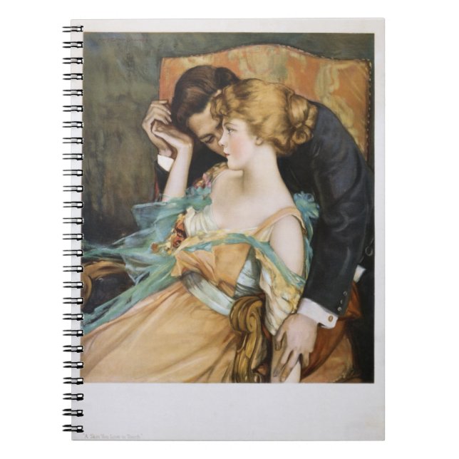 Caderno Espiral Descasque-o amor para tocar em Mary Greene (Frente)