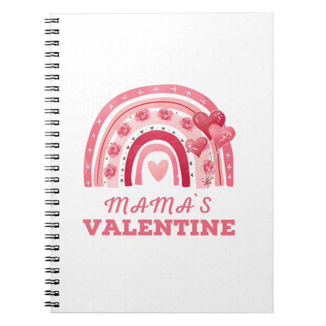 Caderno Espiral Desculpe, Mamãe de Meninas é minha Namorados para  (Frente)